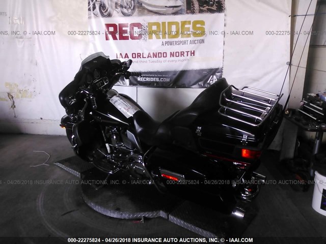 1HD1FC414AB616473 - 2010 HARLEY-DAVIDSON FLHTCU BLACK photo 3