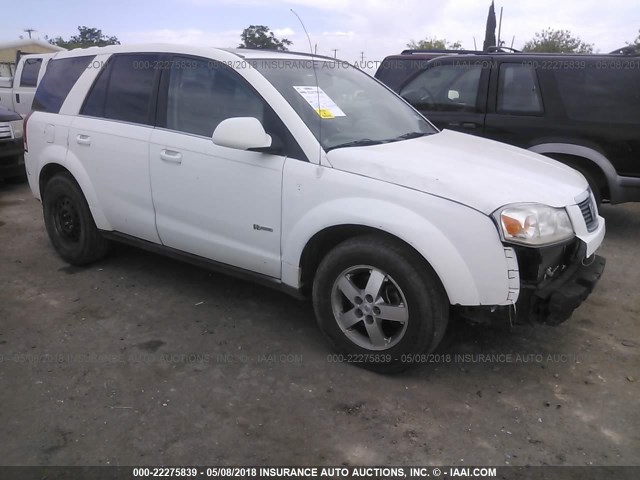 5GZCZ33Z77S816473 - 2007 SATURN VUE HYBRID WHITE photo 1