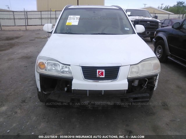 5GZCZ33Z77S816473 - 2007 SATURN VUE HYBRID WHITE photo 6