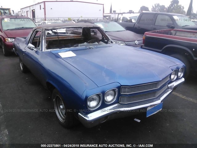 136800L176325 - 1970 CHEVROLET EL CAMINO BLUE photo 1