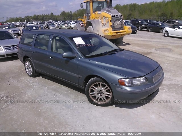 YV1SW53D011020337 - 2001 VOLVO V70 T5 TURBO GRAY photo 1