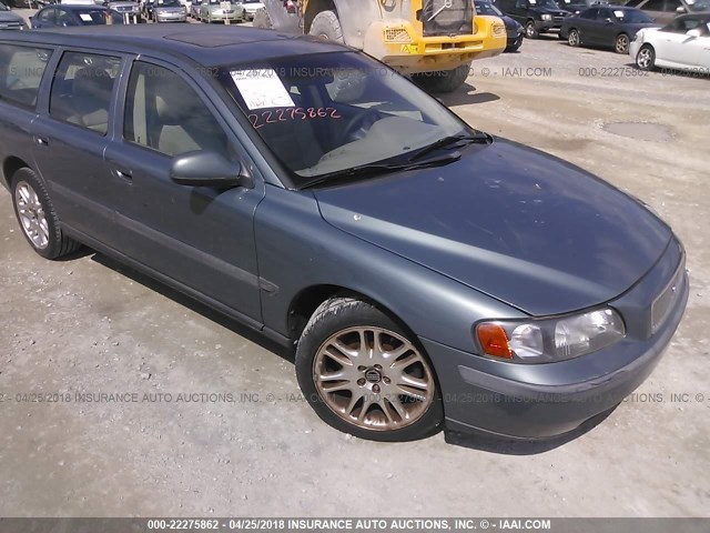 YV1SW53D011020337 - 2001 VOLVO V70 T5 TURBO GRAY photo 6