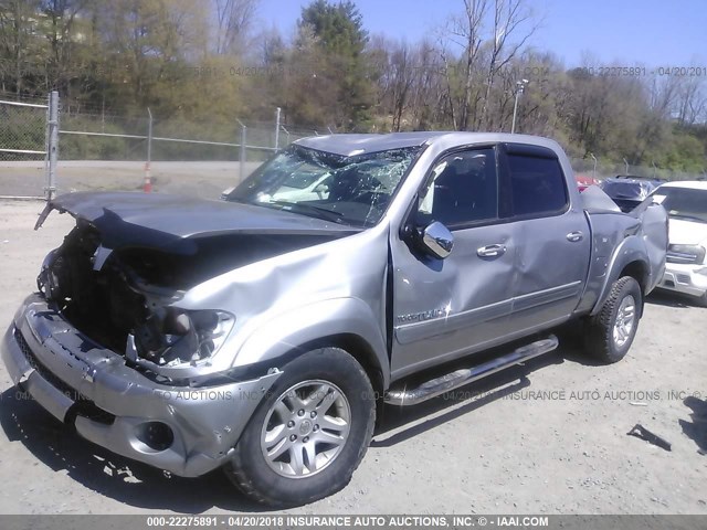 5TBDT441X6S529358 - 2006 TOYOTA TUNDRA DOUBLE CAB SR5 GRAY photo 6