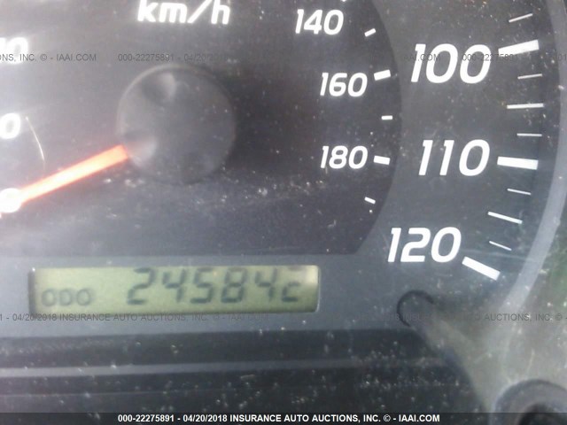 5TBDT441X6S529358 - 2006 TOYOTA TUNDRA DOUBLE CAB SR5 GRAY photo 7