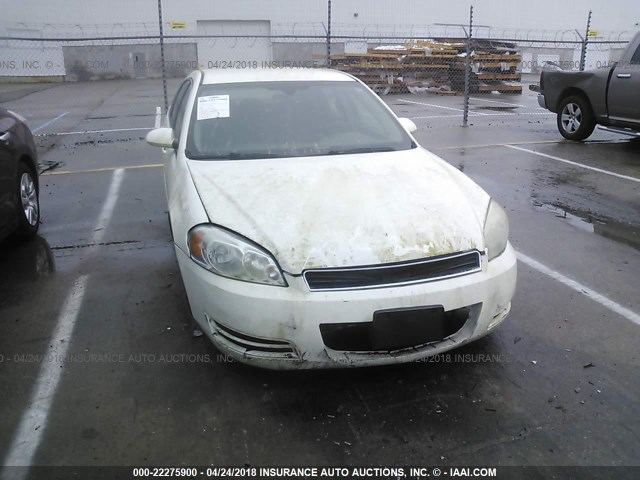 2G1WS55R679394699 - 2007 CHEVROLET IMPALA POLICE WHITE photo 6