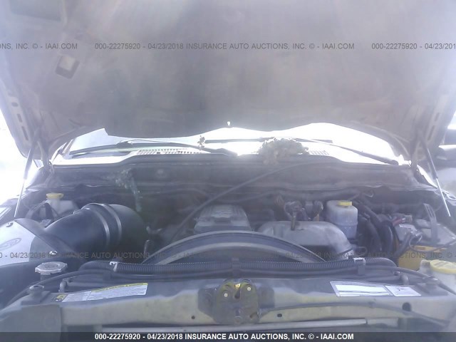 1D7KS28C07J527611 - 2007 DODGE RAM 2500 ST/SLT 灰色 照片 10