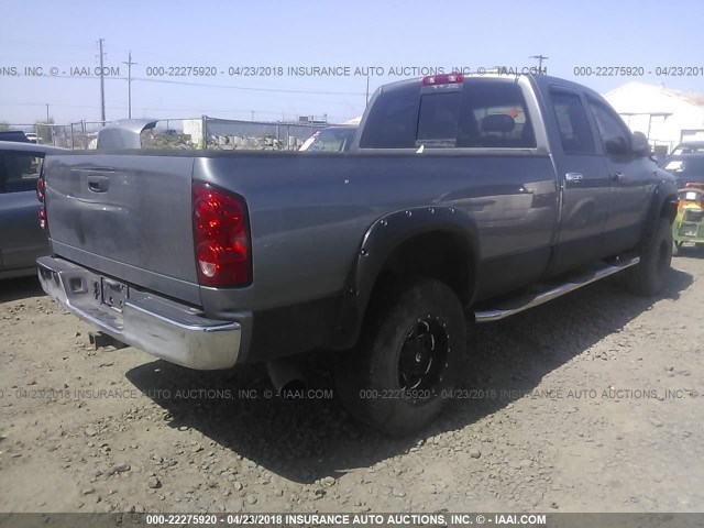 1D7KS28C07J527611 - 2007 DODGE RAM 2500 ST/SLT 灰色 照片 4