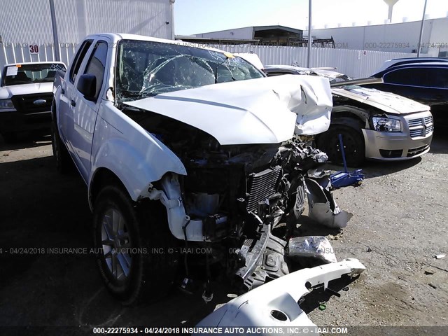 1N6AD0ER7GN722463 - 2016 NISSAN FRONTIER S/SV/SL/PRO-4X WHITE photo 1