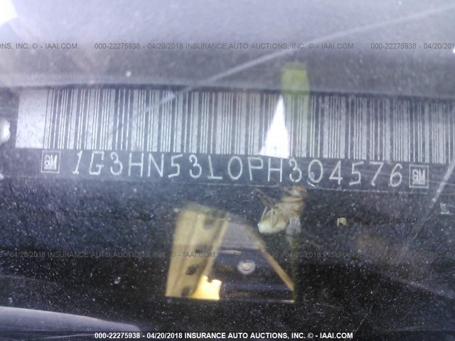 1G3HN53L0PH304576 - 1993 OLDSMOBILE 88 ROYALE 白色 照片 9