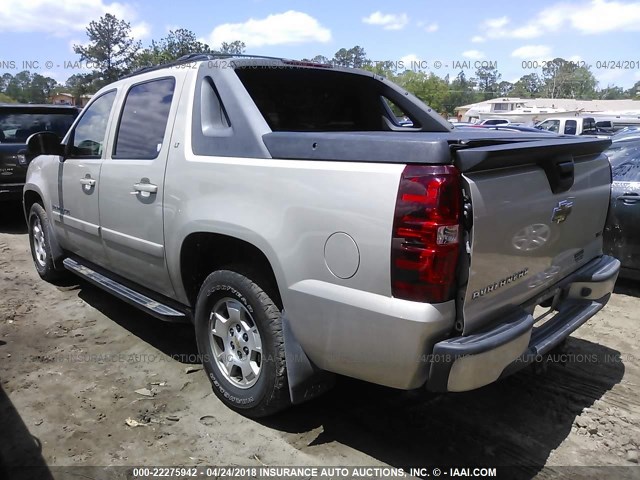 3GNEC12088G298330 - 2008 CHEVROLET AVALANCHE C1500 TAN photo 3