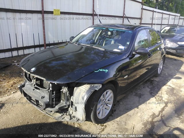 WBAVA335X7KX79415 - 2007 BMW 328 I BLACK photo 2