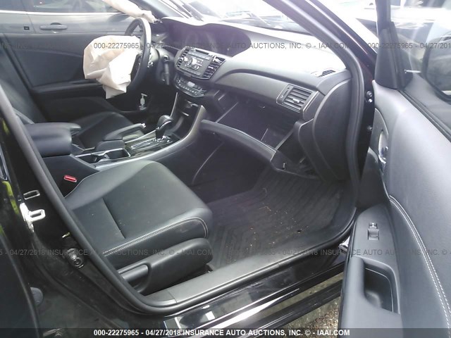 1HGCR2F52HA253930 - 2017 HONDA ACCORD SPORT 黑色 照片 5