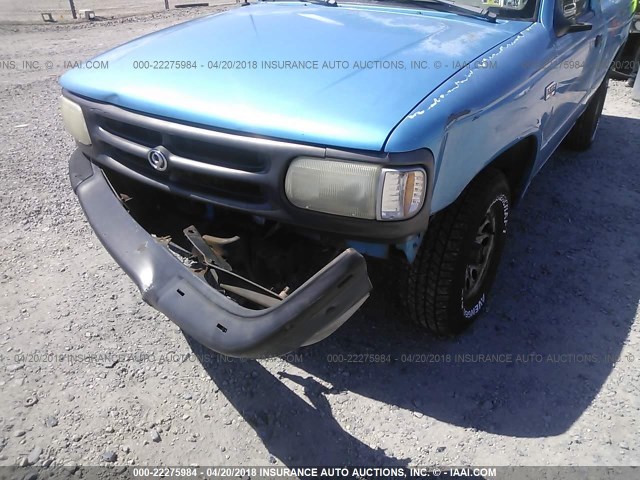 4F4CR12U0RTM76910 - 1994 MAZDA B3000 BLUE photo 6