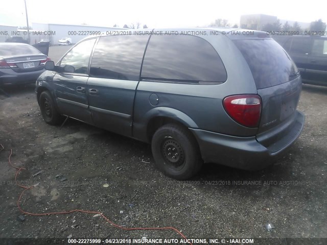 1D4GP24E56B722270 - 2006 DODGE GRAND CARAVAN SE GRAY photo 3