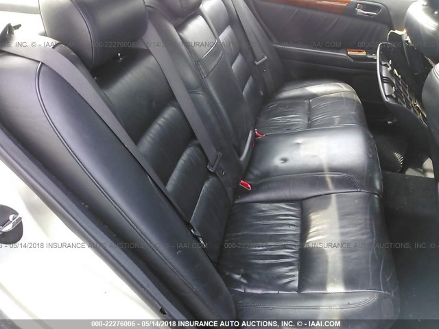 JT8BH68X6W0010867 - 1998 LEXUS GS 400 GRAY photo 8