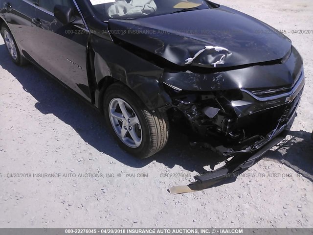 1G1ZB5ST0JF178584 - 2018 CHEVROLET MALIBU LS 灰色 照片 6