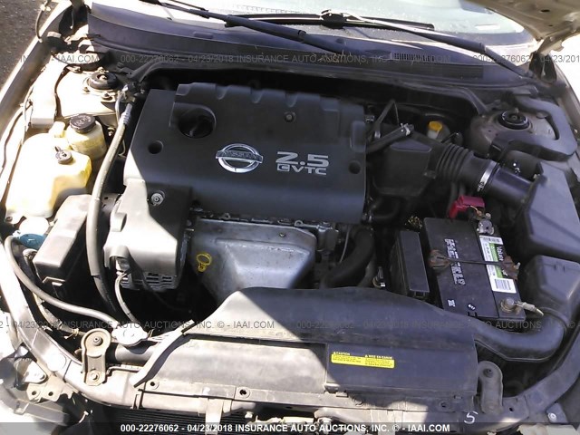 1N4AL11D45C151003 - 2005 NISSAN ALTIMA S/SL TAN photo 10