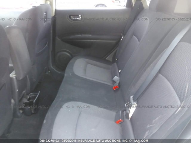 JN8AS5MT3BW571261 - 2011 NISSAN ROGUE S/SV/KROM SILVER photo 8