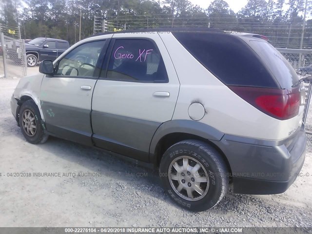 3G5DA03E44S526112 - 2004 BUICK RENDEZVOUS CX/CXL CREAM photo 3