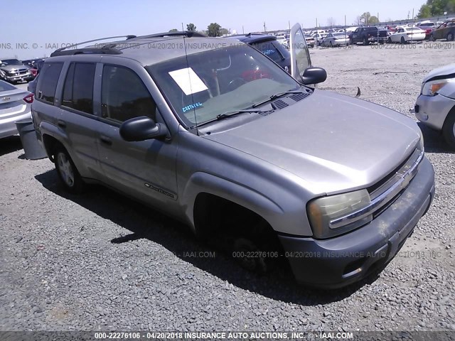 1GNDT13SX22458963 - 2002 CHEVROLET TRAILBLAZER  BEIGE photo 1