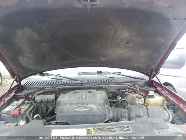 1FMRU15W03LB62451 - 2003 FORD EXPEDITION XLT Rot Foto 10