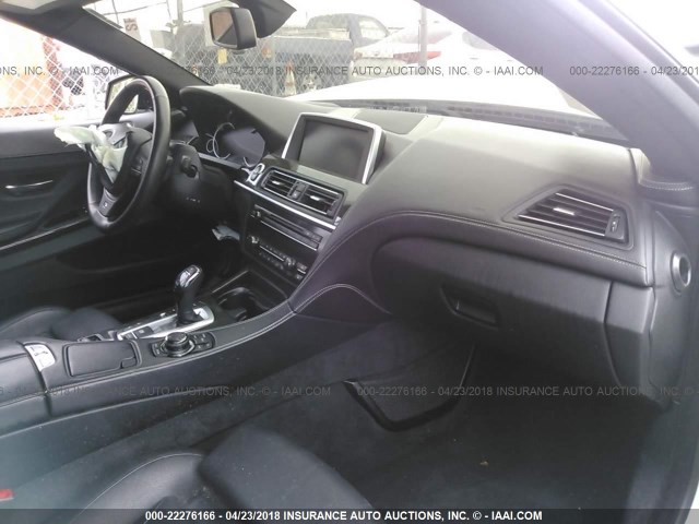 WBAYP1C57ED216209 - 2014 BMW 650 XI WHITE photo 5