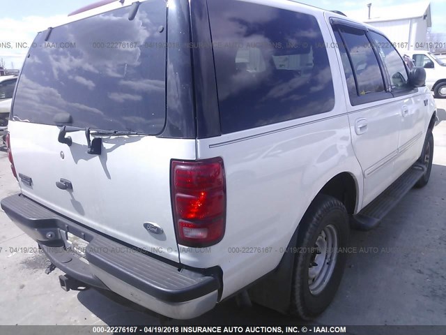 1FMPU16L2YLB59277 - 2000 FORD EXPEDITION XLT თეთრი ფოტო 6