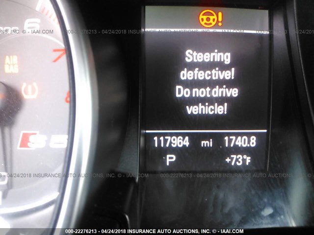 WAUCGAFR9DA051627 - 2013 AUDI S5 PREMIUM PLUS 灰色 照片 7