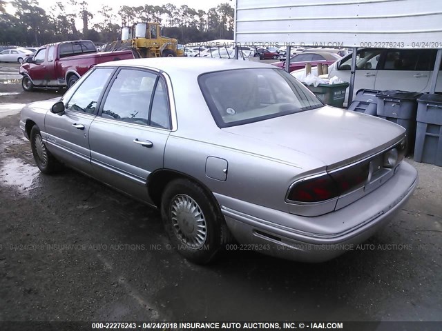 1G4HR52K1VH568752 - 1997 BUICK LESABRE LIMITED GRAY photo 3