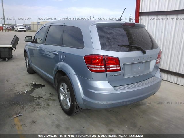 3C4PDCABXDT555888 - 2013 DODGE JOURNEY SE BLUE photo 3