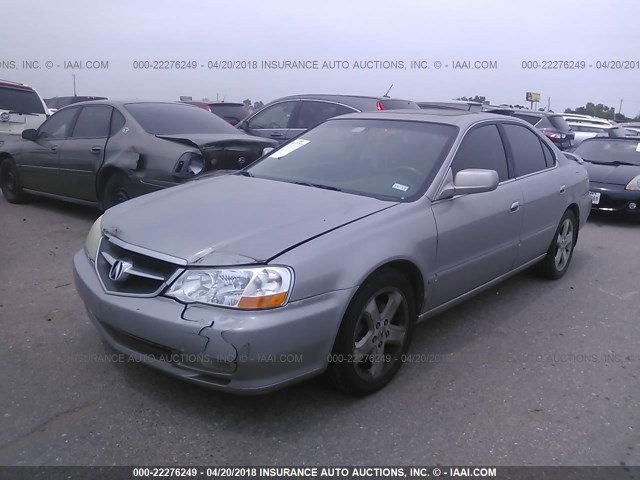 19UUA56913A041447 - 2003 ACURA 3.2TL TYPE-S SILVER photo 2