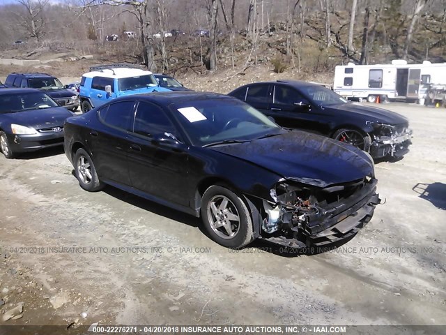 2G2WS522X41272294 - 2004 PONTIAC GRAND PRIX GT2 BLACK photo 1