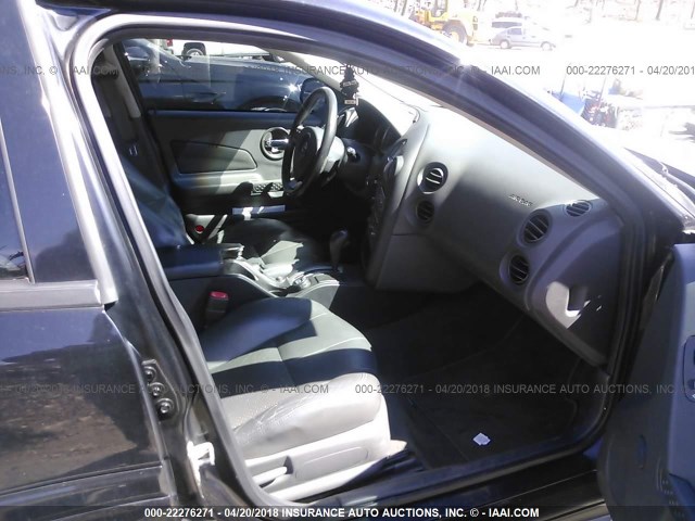 2G2WS522X41272294 - 2004 PONTIAC GRAND PRIX GT2 შავი ფოტო 5