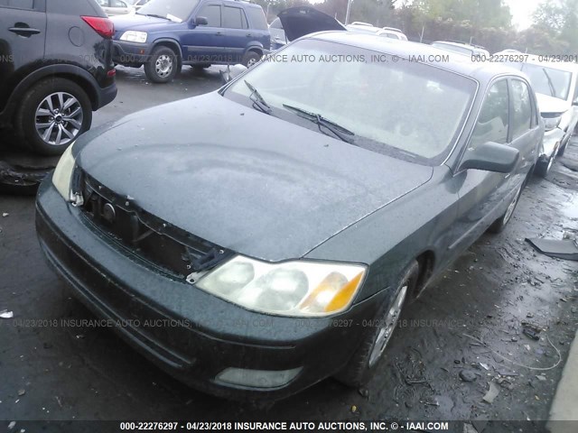 4T1BF28B12U234955 - 2002 TOYOTA AVALON XL/XLS GRAY photo 2