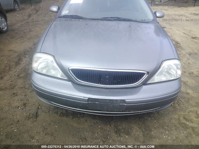 1MEFM55S83A630335 - 2003 MERCURY SABLE LS PREMIUM GRAY photo 6