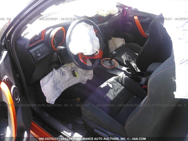 JTKJF5C79FJ006416 - 2015 TOYOTA SCION TC 橙色 照片 5