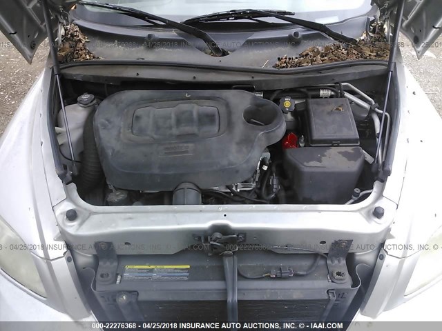 3GNDA13D38S560724 - 2008 CHEVROLET HHR LS SILVER photo 10