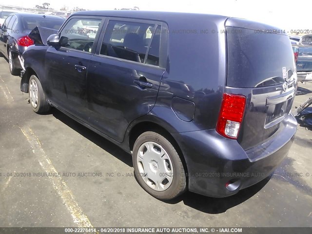 JTLZE4FE1CJ030081 - 2012 TOYOTA SCION XB Lila Foto 3