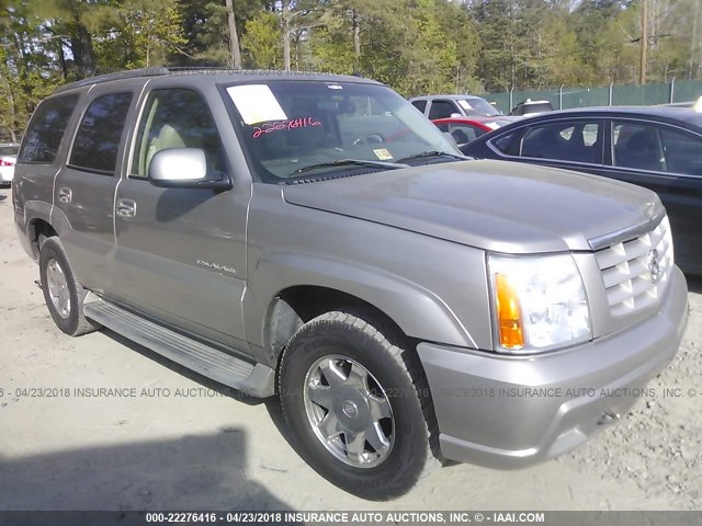 1GYEK63N72R276789 - 2002 CADILLAC ESCALADE LUXURY შამპანური ფოტო 1