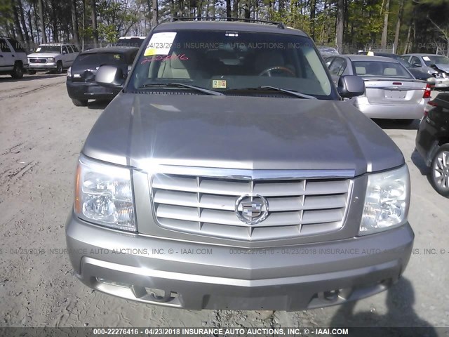 1GYEK63N72R276789 - 2002 CADILLAC ESCALADE LUXURY შამპანური ფოტო 6