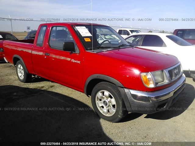1N6DD26S3WC383754 - 1998 NISSAN FRONTIER KING CAB XE/KING CAB SE RED photo 1