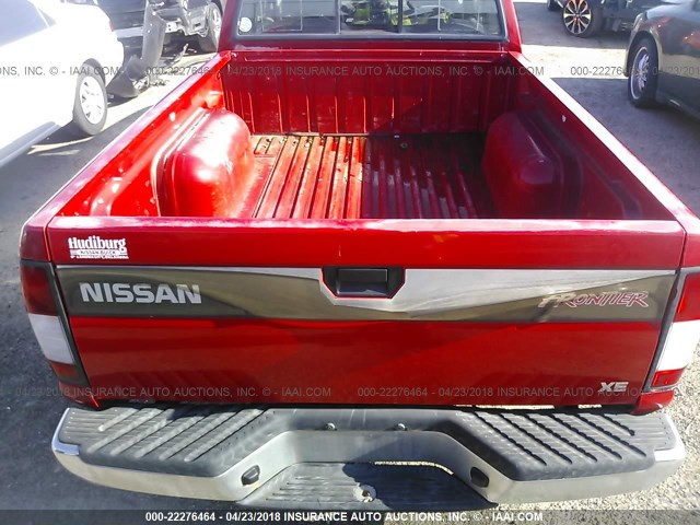 1N6DD26S3WC383754 - 1998 NISSAN FRONTIER KING CAB XE/KING CAB SE RED photo 8