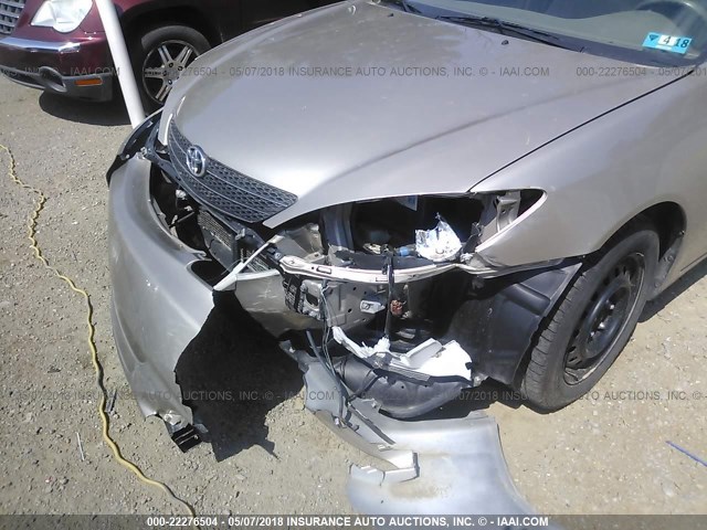 4T1BE30K24U906903 - 2004 TOYOTA CAMRY LE/XLE/SE ოქროსფერი ფოტო 6
