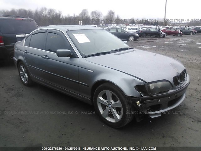 WBAEW53455PN38592 - 2005 BMW 330 XI GRAY photo 1