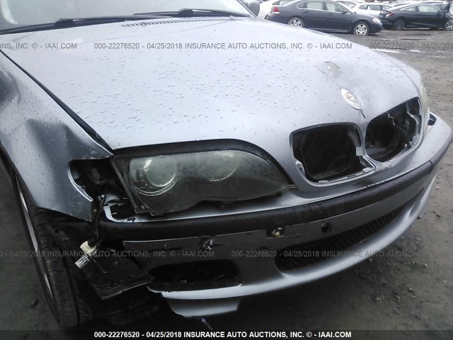 WBAEW53455PN38592 - 2005 BMW 330 XI GRAY photo 6