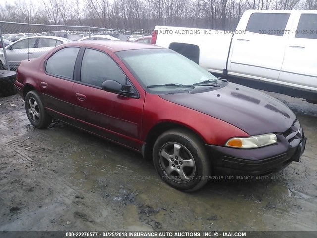 1B3EJ56HXYN206729 - 2000 DODGE STRATUS ES RED photo 1