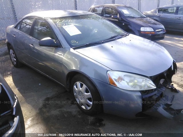 1G2ZF58BX74151217 - 2007 PONTIAC G6 VALUE LEADER/BASE BLUE photo 1