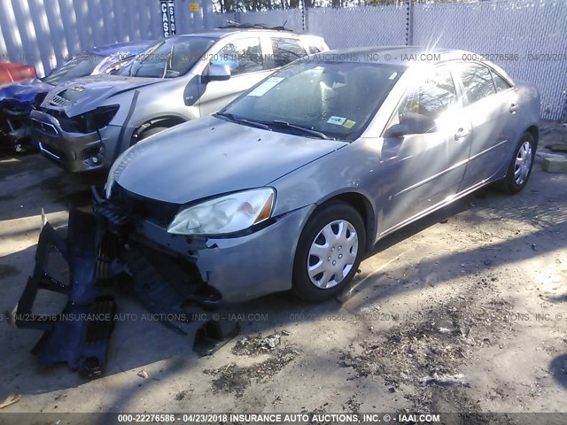 1G2ZF58BX74151217 - 2007 PONTIAC G6 VALUE LEADER/BASE BLUE photo 2