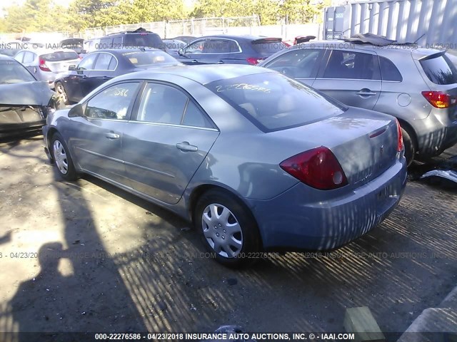 1G2ZF58BX74151217 - 2007 PONTIAC G6 VALUE LEADER/BASE BLUE photo 3