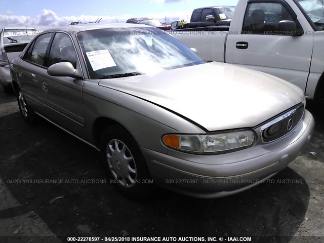 2G4WS52J721188641 - 2002 BUICK CENTURY CUSTOM BEIGE photo 1